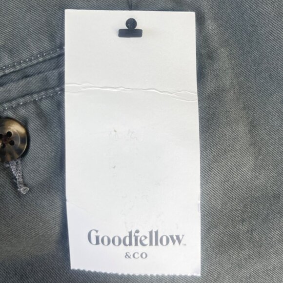 Goodfellow & Co Straight Chino Pants Mens 40x32 Charcoal Gray New - Picture 11 of 13